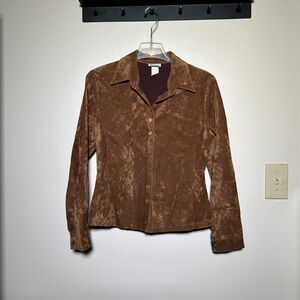Brown Suede Women's Jacket